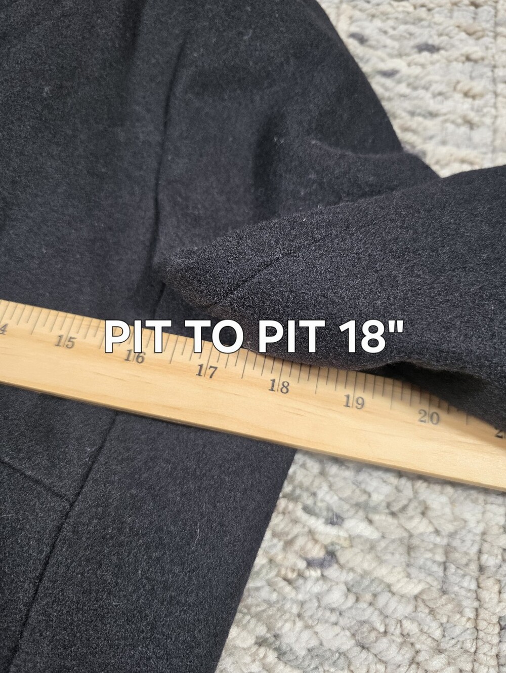 J.Crew 100% Wool Black Cropped Jacket Size 8 Quiet Luxury Old Money Classic Lux - Picture 13 of 16
